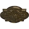 Ekena Millwork Bonetti Ceiling Medallion (Fits Canopies up to 5 1/8"), Hand-Painted Brass, 20"OD x 1 3/4"P CM20BOBRS - alternate 4
